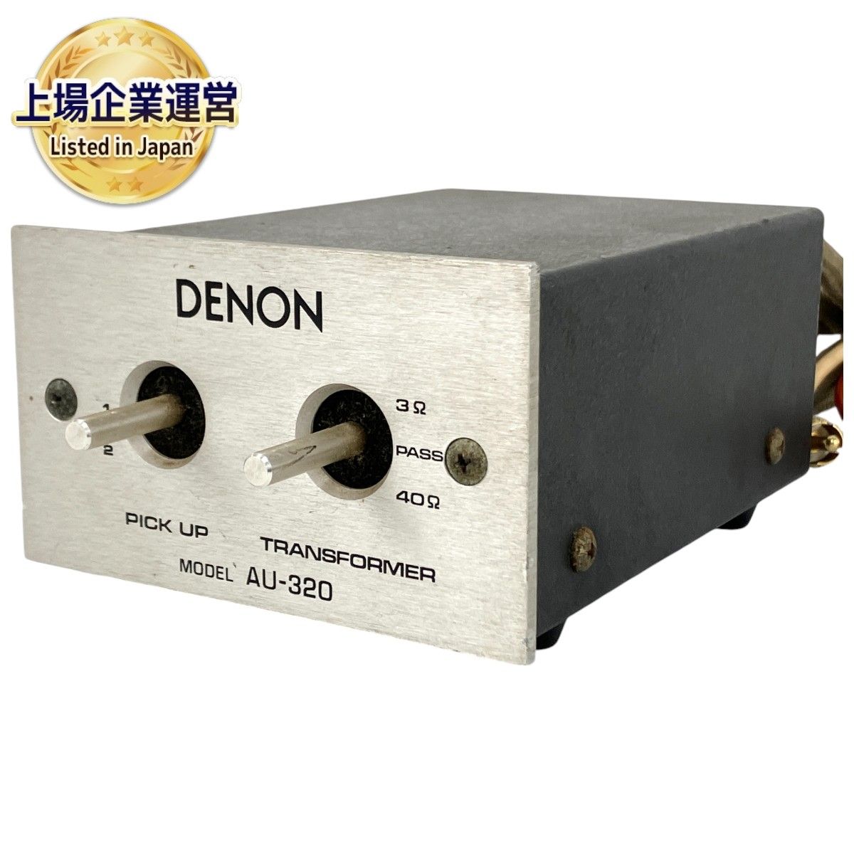 DENON デノン AU-320 MC昇圧トランス ジャンク Y9222496