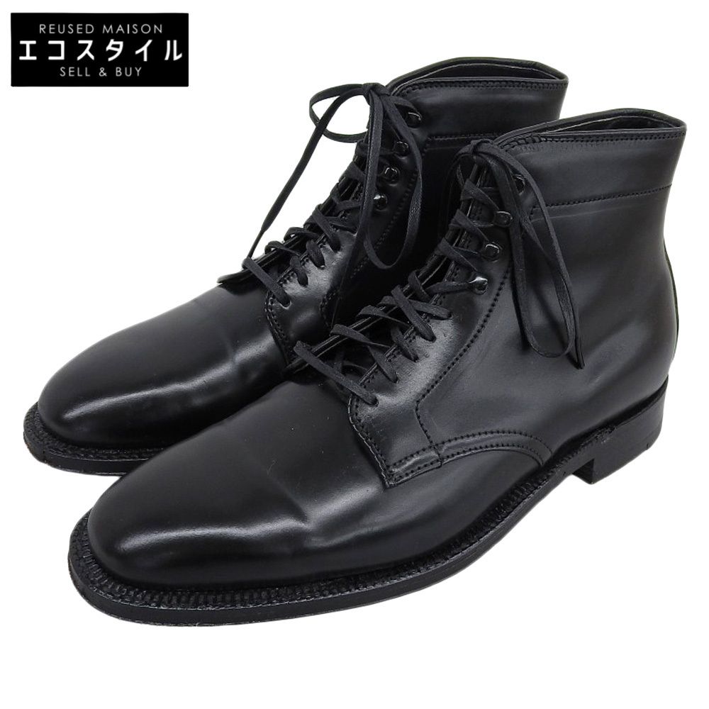 Alden オールデン コードバン レースアップブーツ メンズ ブラック 6 1