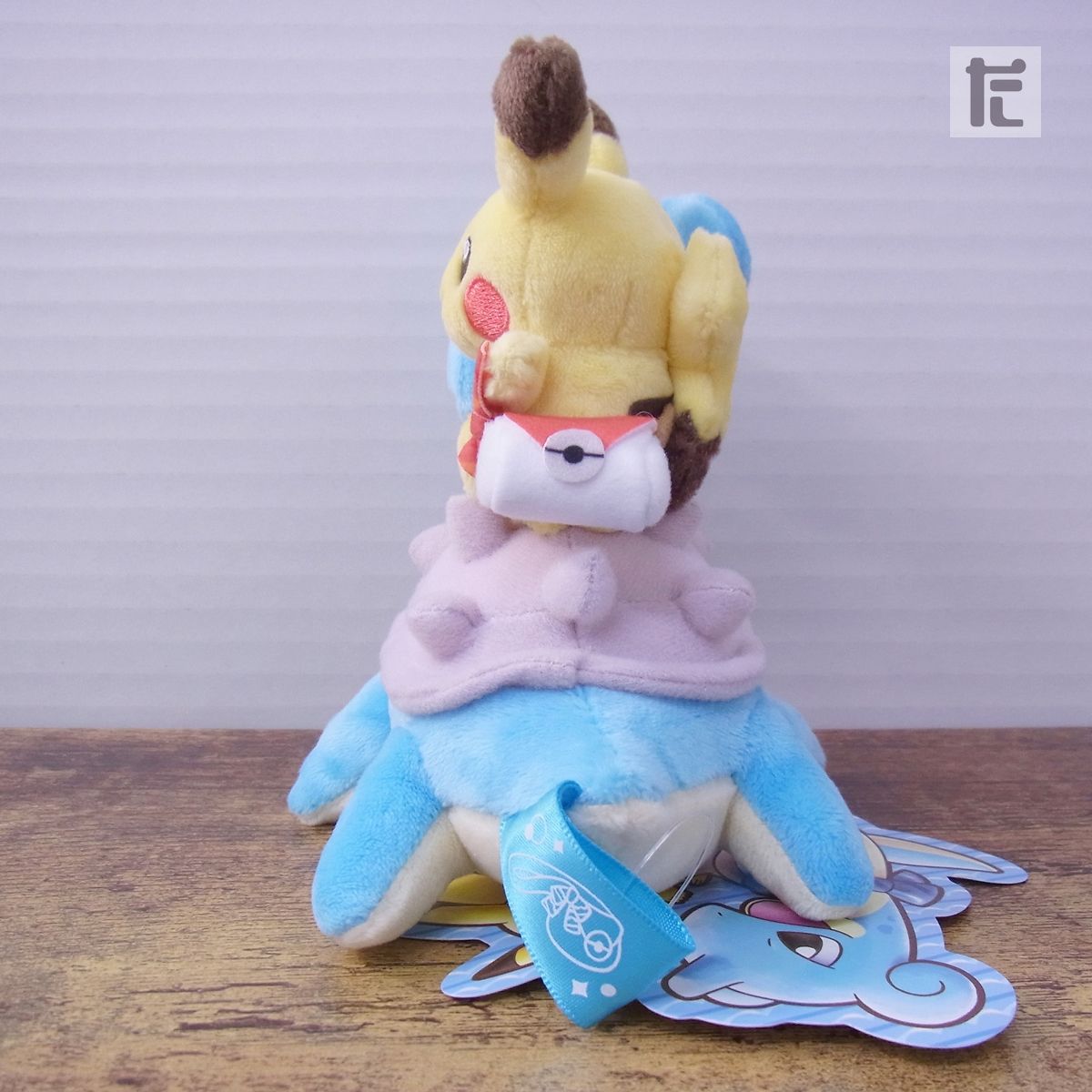 ポケモンセンター ラプラスに乗って マスコット 紙タグ付き / PK00733  