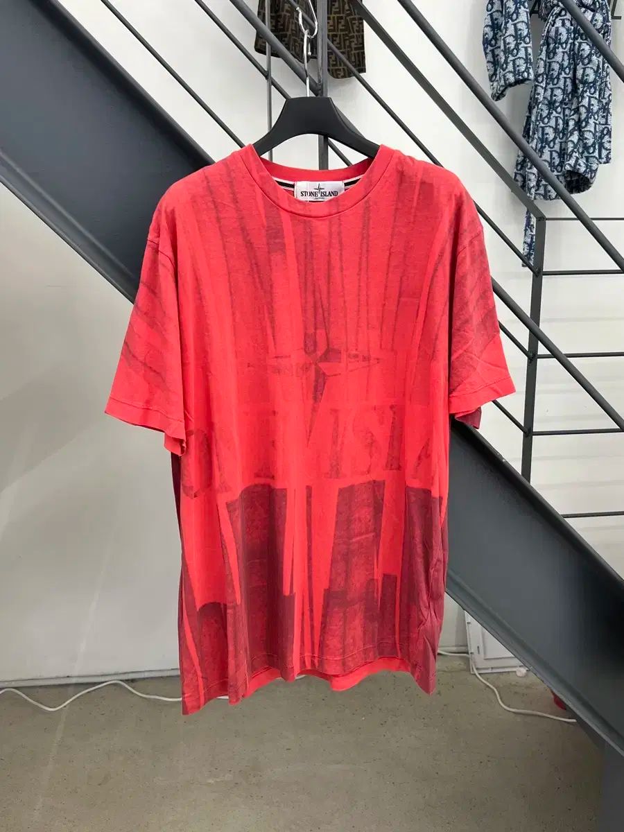 STONE ISLAND ストーンアイランド ツートン ウォッシング 半袖Tシャツ