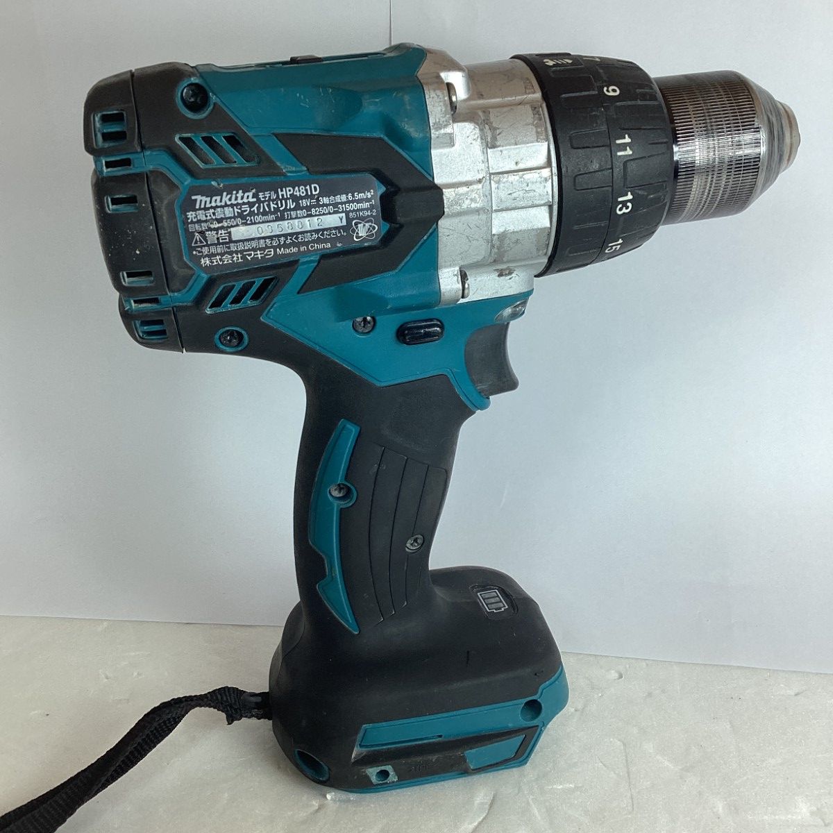 MAKITA マキタ 充電式震動ドライバドリル 18v HP481D ブルー