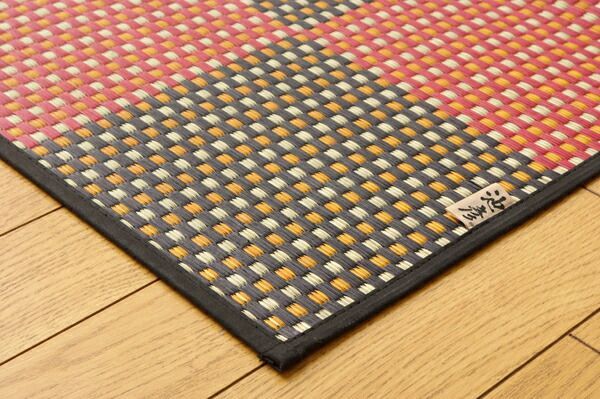 い草 花ござ ラグマット 抗菌 防臭 調湿 耐久性抜群 〔リビング〕 MARWIL-DEMENAGEMENTS_CH