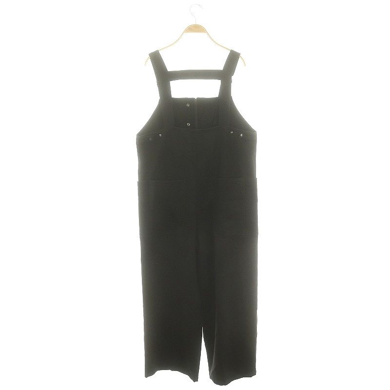 nagonstans ブラック サロペット Sサイズ