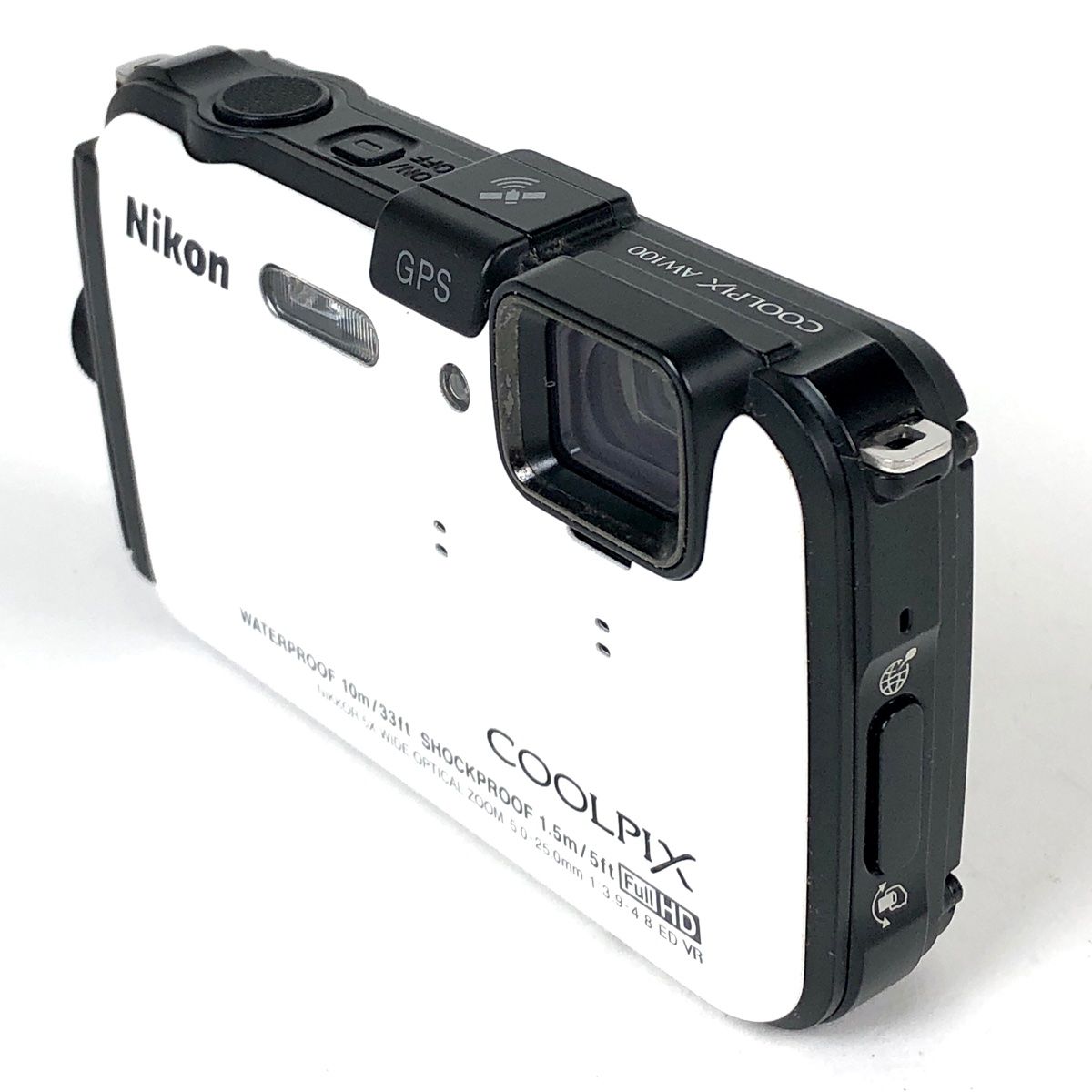 ニコン Nikon COOLPIX AW100 ホワイト コンパクトデジタルカメラ