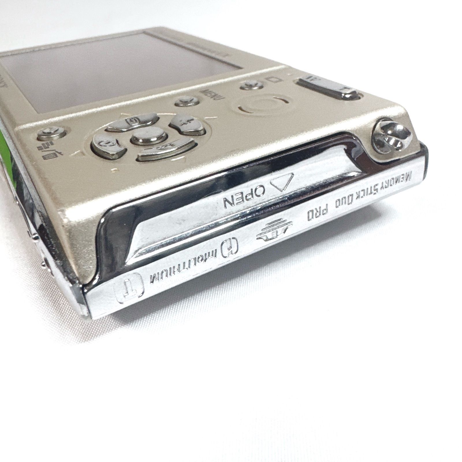 【動作品】美品 Sony Cyber-shot DSC-T5 シルバー デジカメ SONY DSC-T5 S CYBER SHOT/T5 シルバー デジタルカメラ 【公式通販】