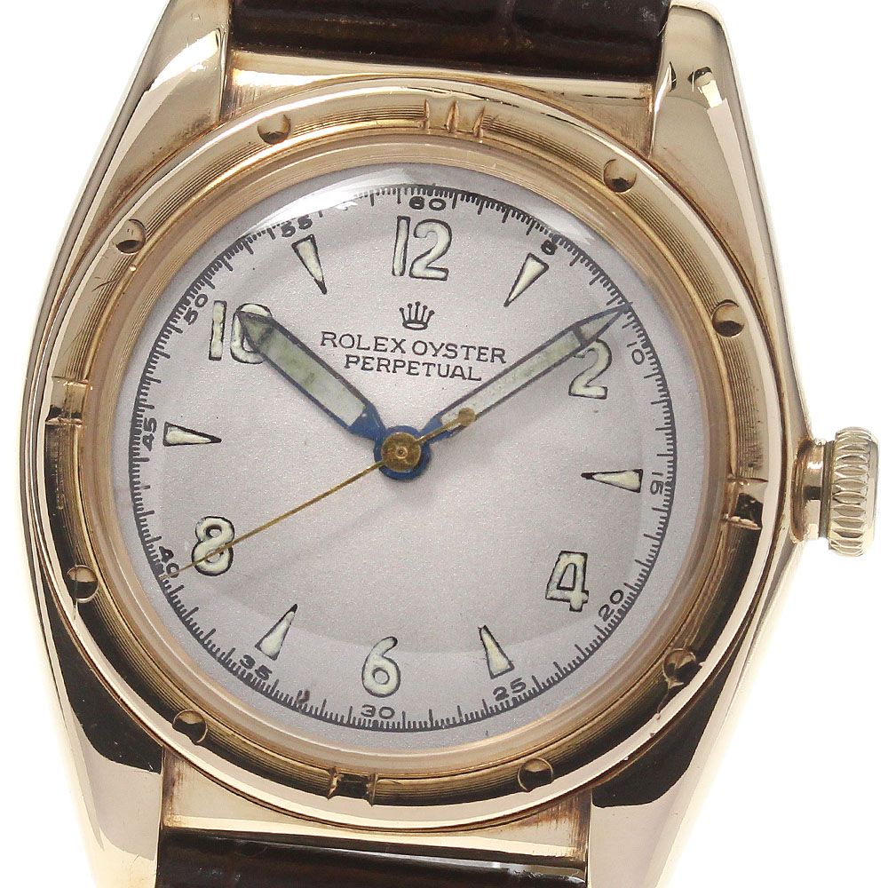 ロレックス ROLEX 3372 ヴィンテージ K14 リダンダイヤル 自動巻き メンズ_721197