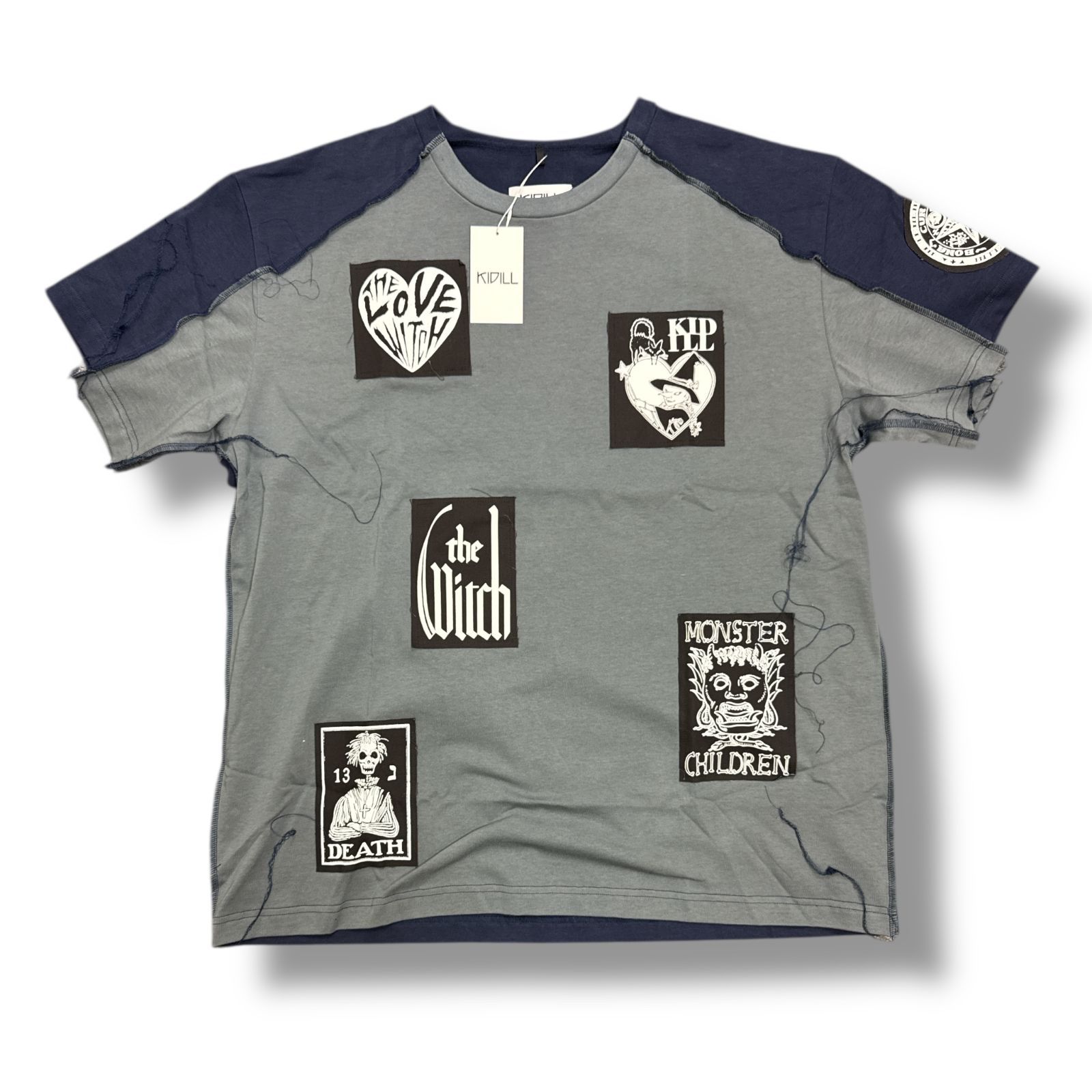 参考上代41800円 未使用品 KIDILL 24SS DOKING PATCH T-SHIRT 