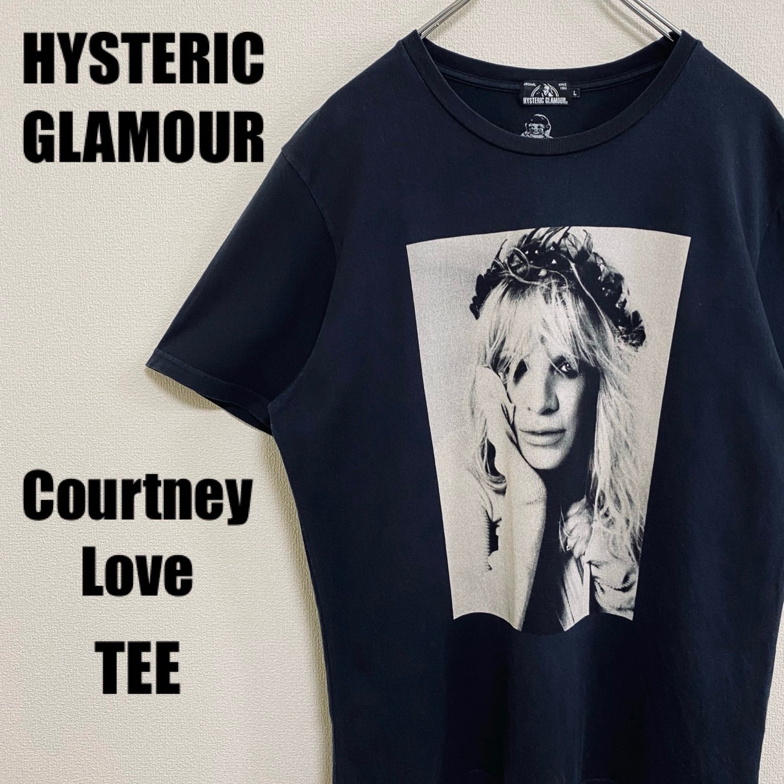 人気の新作 HYSTERIC GLAMOUR L Tシャツ コートニーラブ Tシャツ