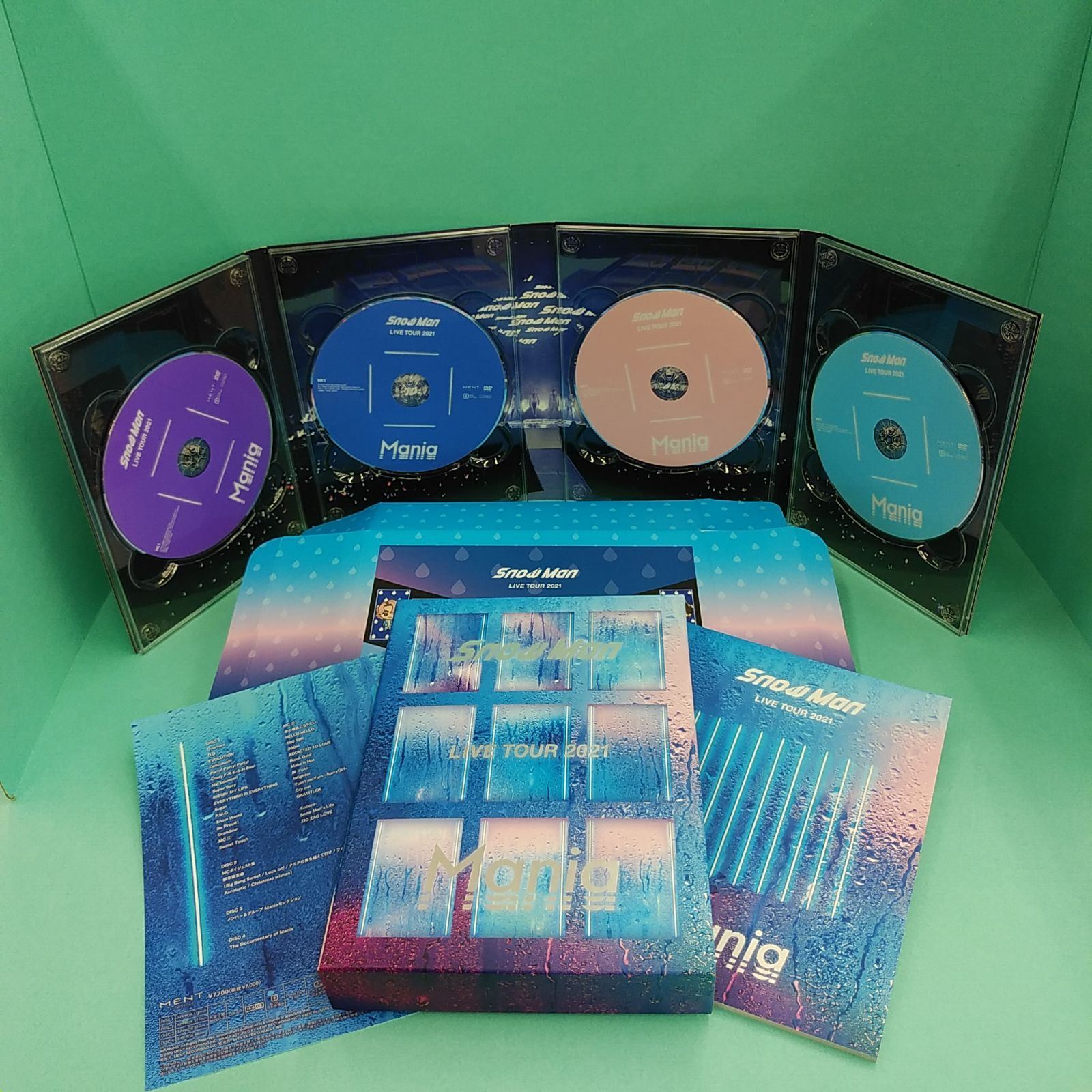 SnowMan】 LIVE TOUR 2021Mania 初回限定盤DVD DVDディスク(08