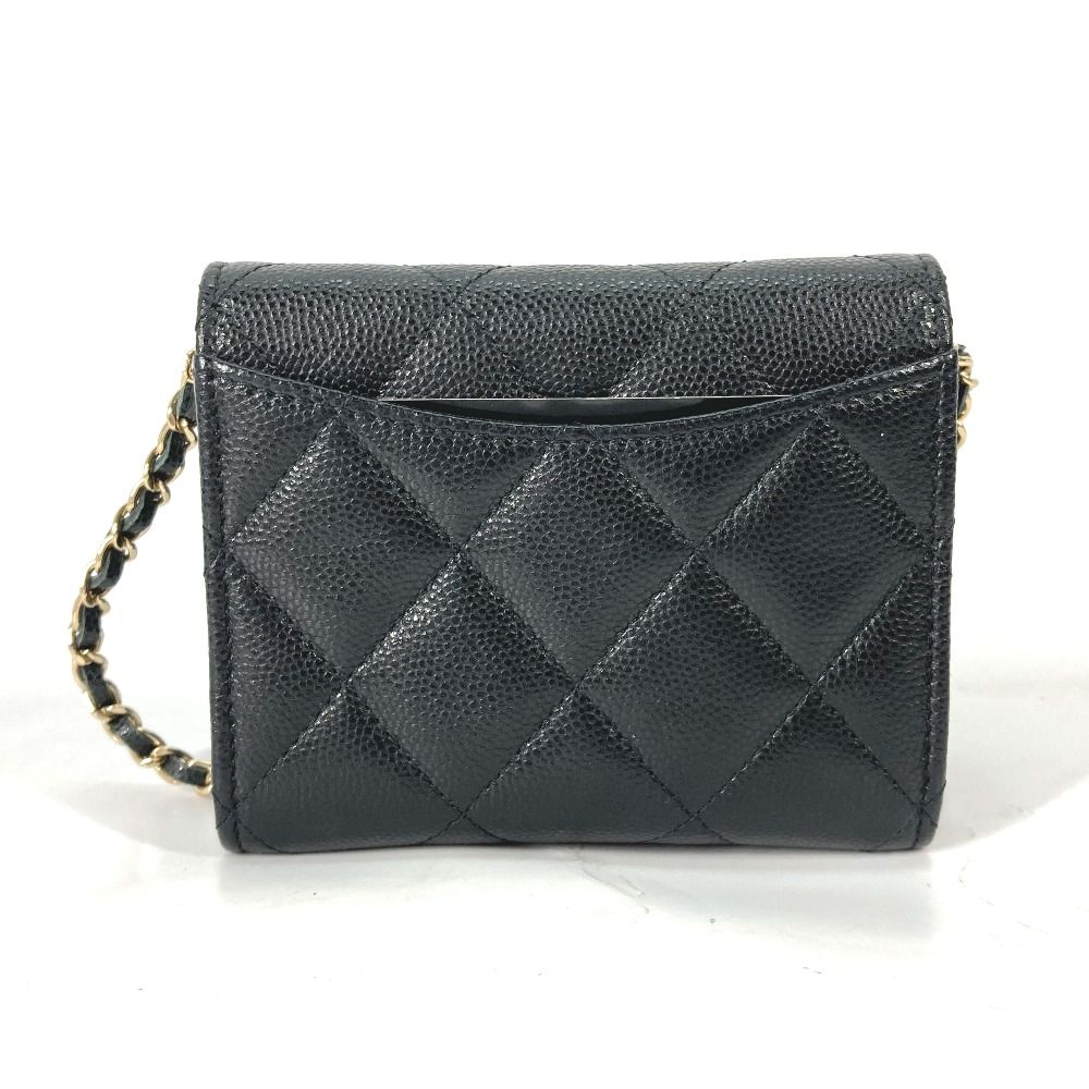 CHANEL シャネル 2つ折り財布 クラシック CC ココマーク AP0238