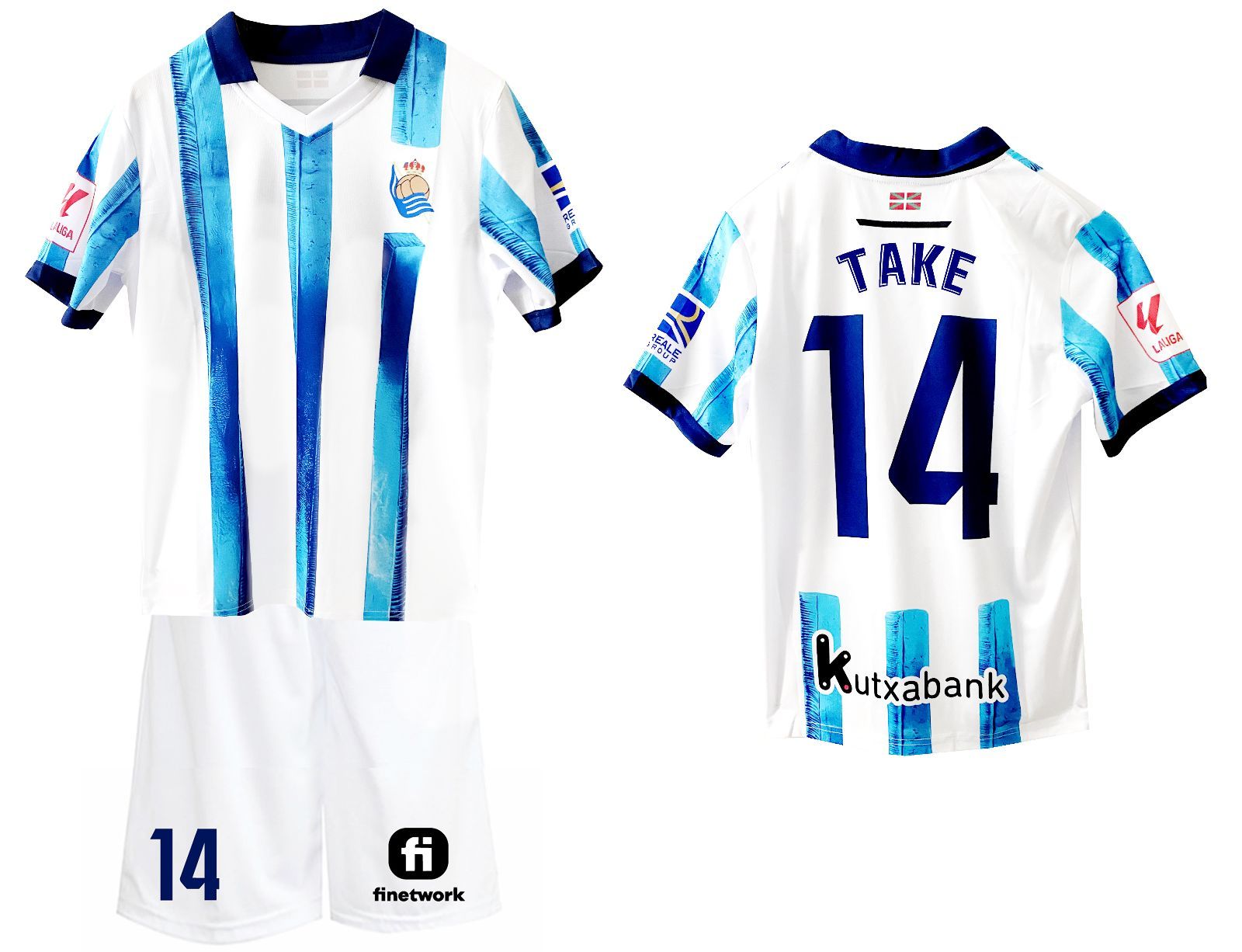 9サイズ 即日発送可能です！シャツ+パンツセット☆ レアルソシエダ