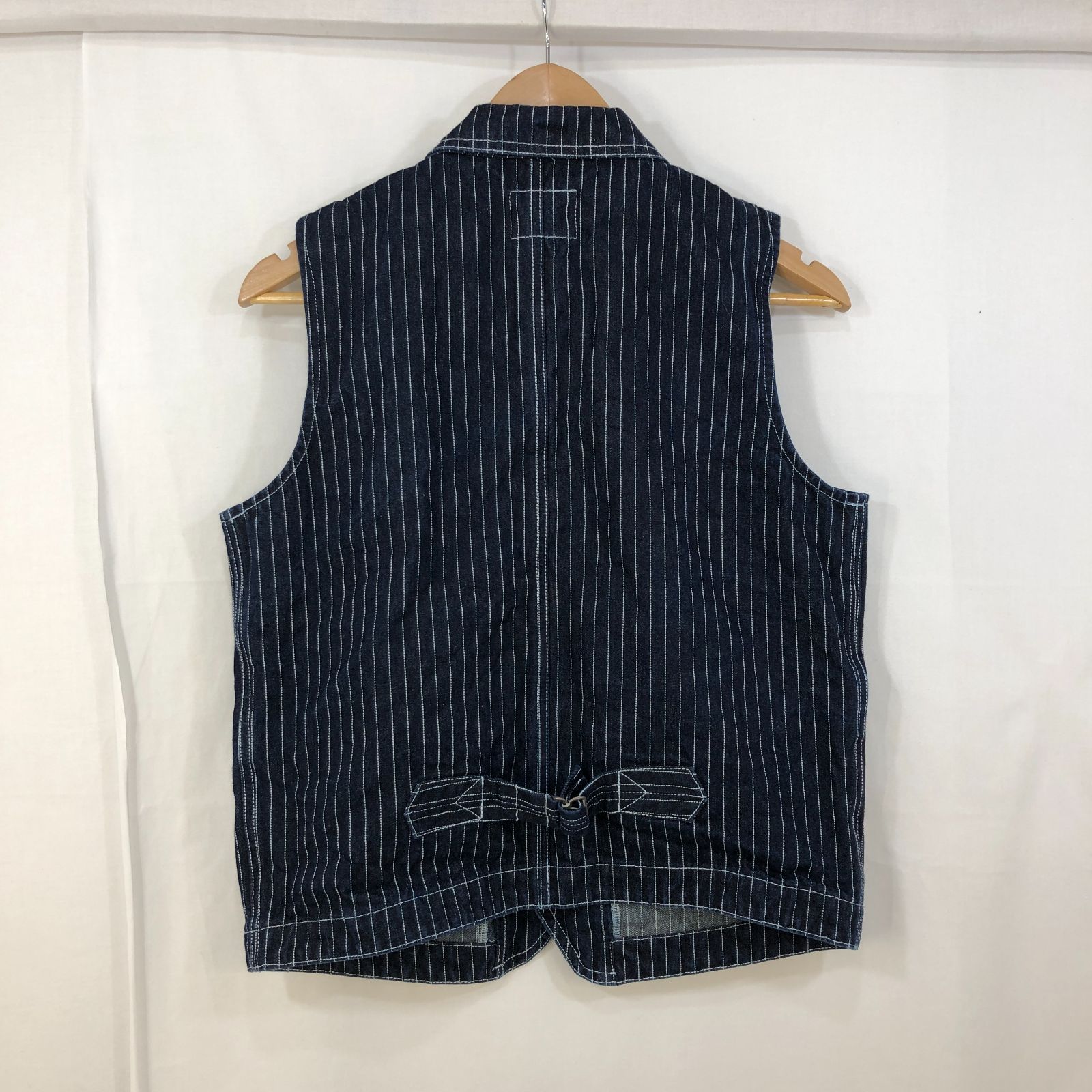 OKONKWO ウォバッシュストライプ ピンヒッコリー 3ピース ジャケット