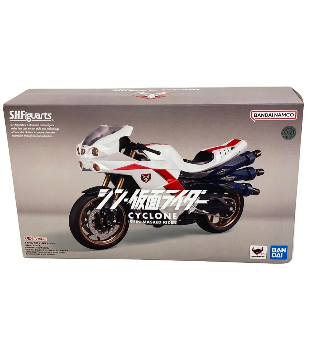 訳あり 仮面ライダー S.H.Figuarts フィギュア シン・仮面ライダー サイクロン号 バンダイ
