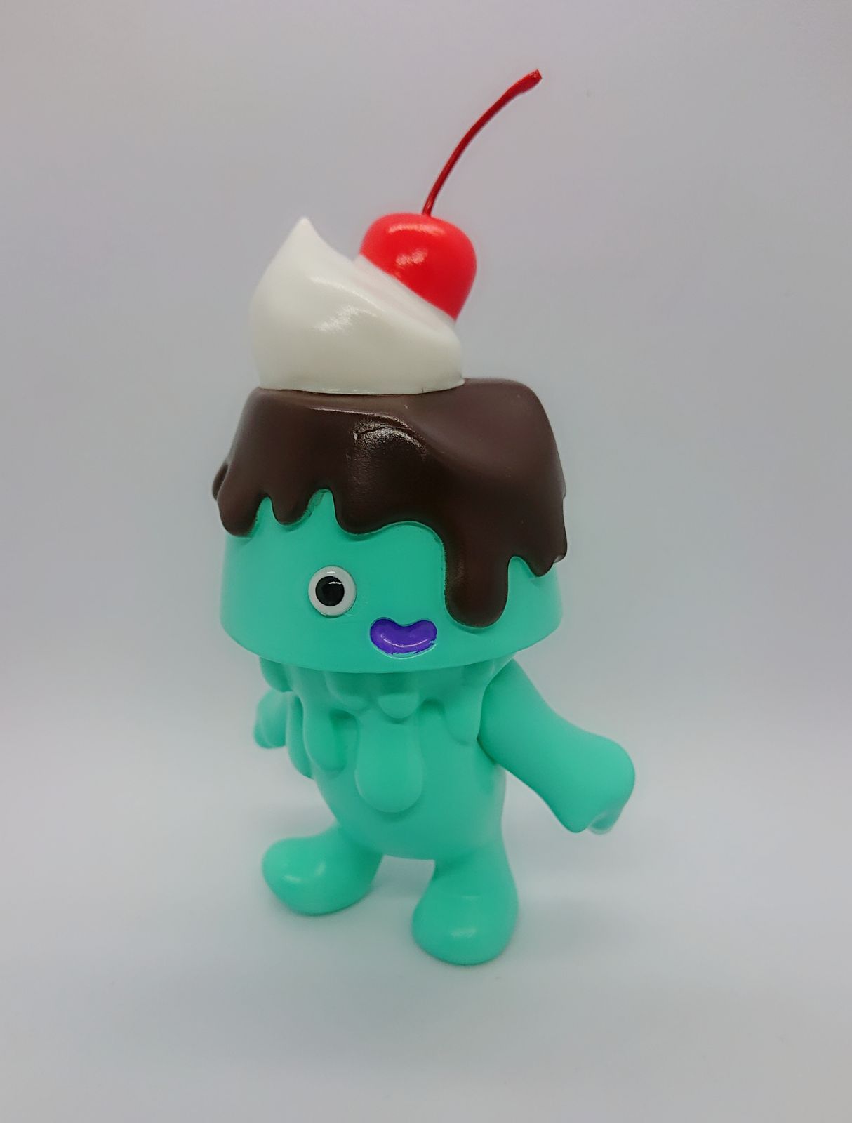 アンデッドプリン ソフビフィギュア【ノーマルチョコミントver