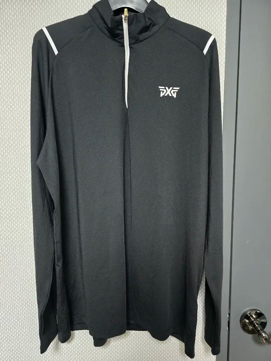 PXG メンズ ブラック ゴルフ ジップアップ L
