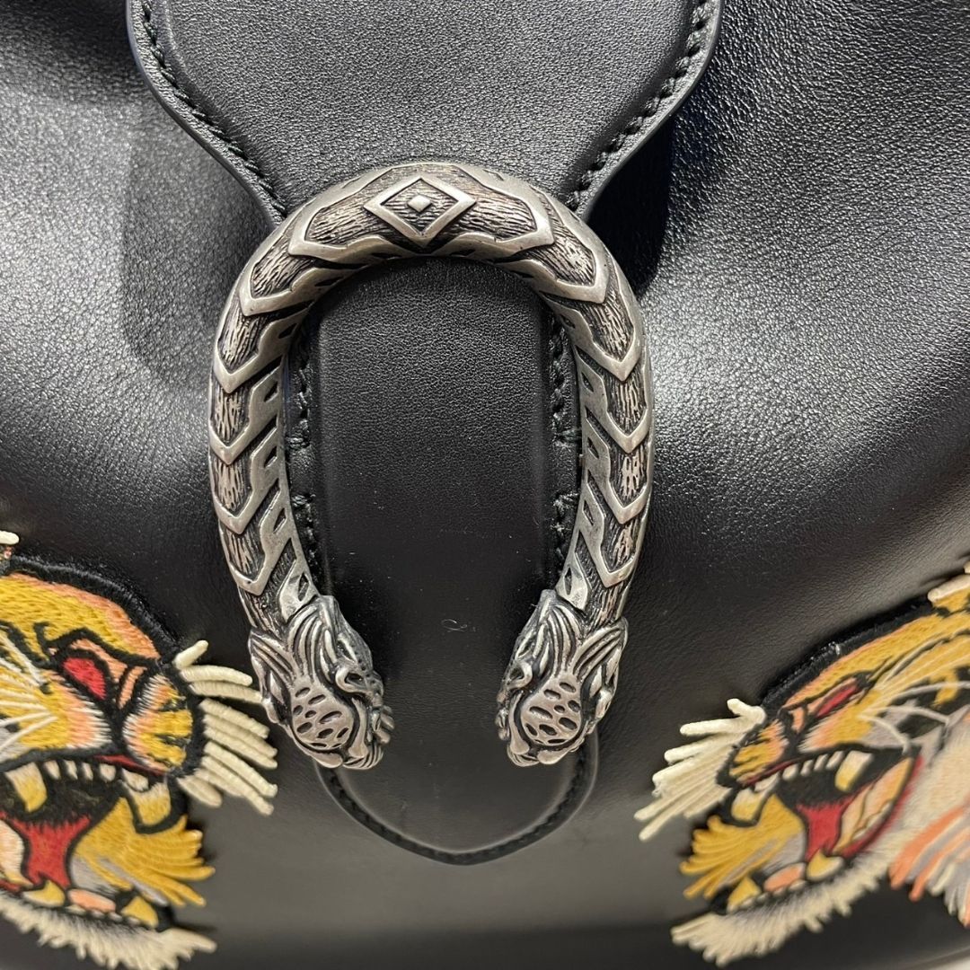 【本日限定】グッチ GUCCI デュオニソス クラッチバッグ 玉津店 中古】GUCCI グッチ デュオニソス タイガー刺繍 447098