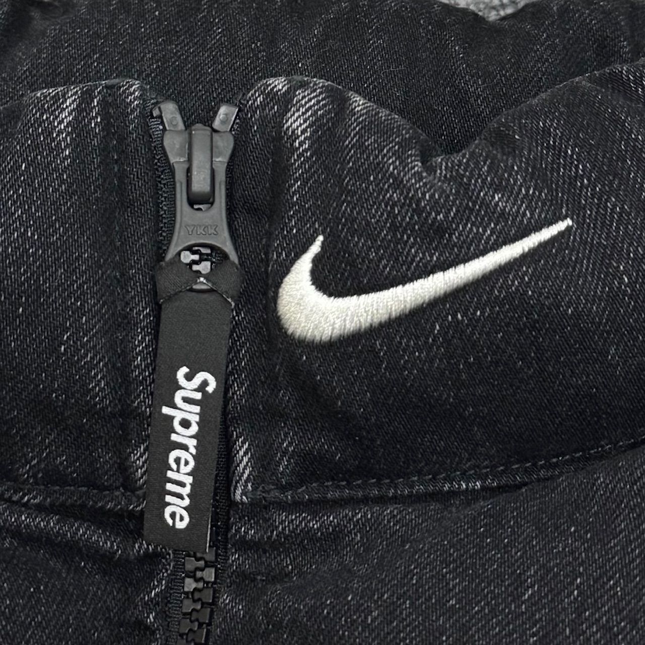 Supreme ×NIKE 24SS Denim Puffer Vest デニムパファーベスト ジレ 