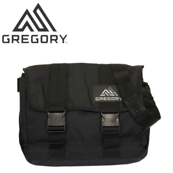 GREGORY グレゴリー 1539861465 JAWBREAKER ジョーブレーカー メッセンジャー バック ジェットブラック GY169