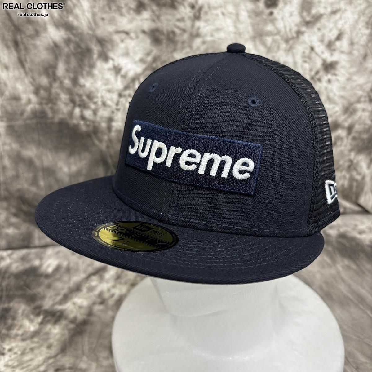 Supreme×New Era /シュプリーム×ニューエラ 【22SS】Box Logo Mesh Back Cap/ボックスロゴ メッシュ バック  キャップ 7 1/4 - メルカリ