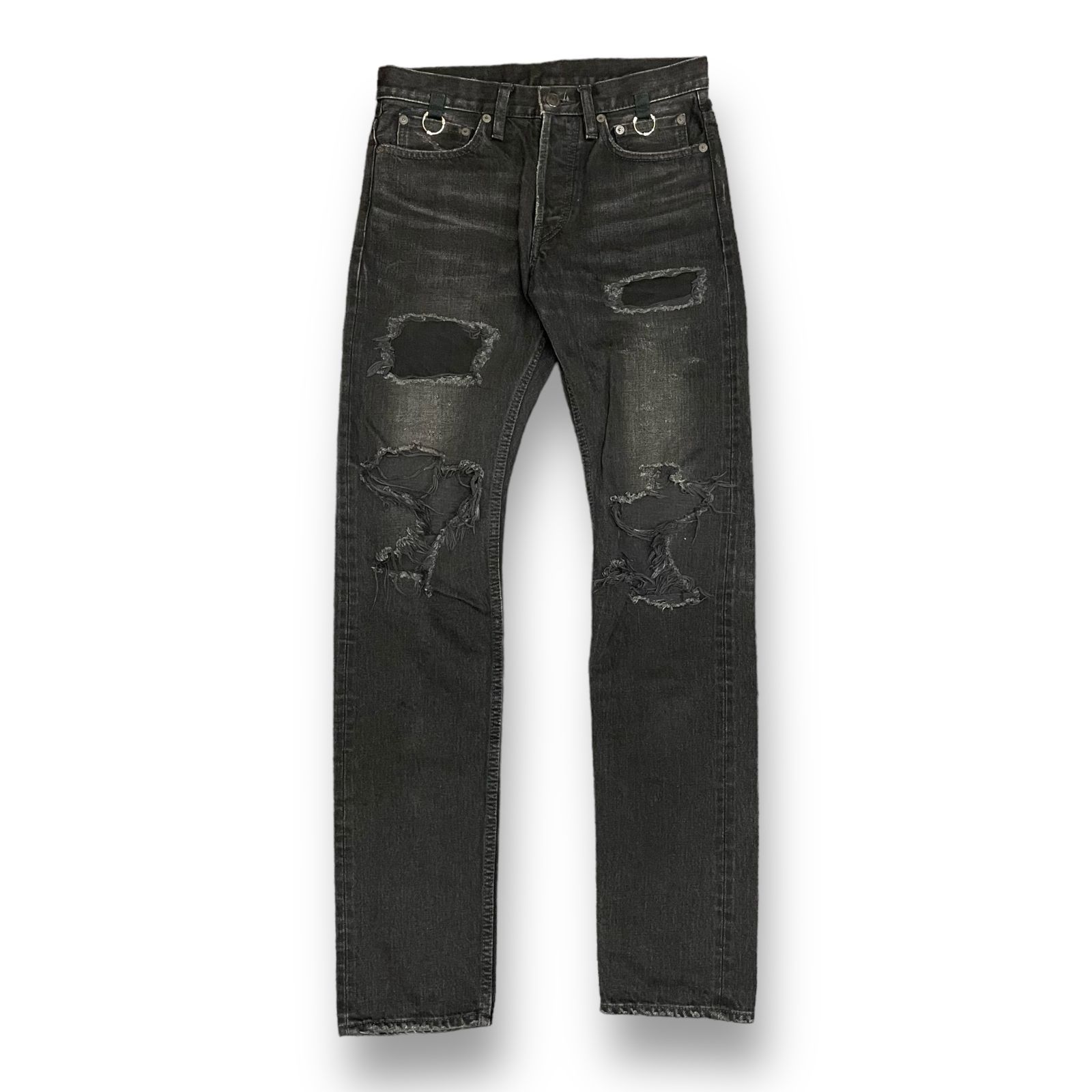 定57090円 TAKAHIROMIYASHITATheSoloist MINEDENIM grunge jean. smd