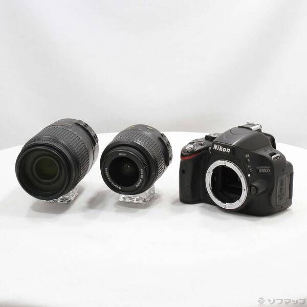 品〕 Nikon D5100 18-55／55-300 Wレンズキット (1620万画素／SDXC