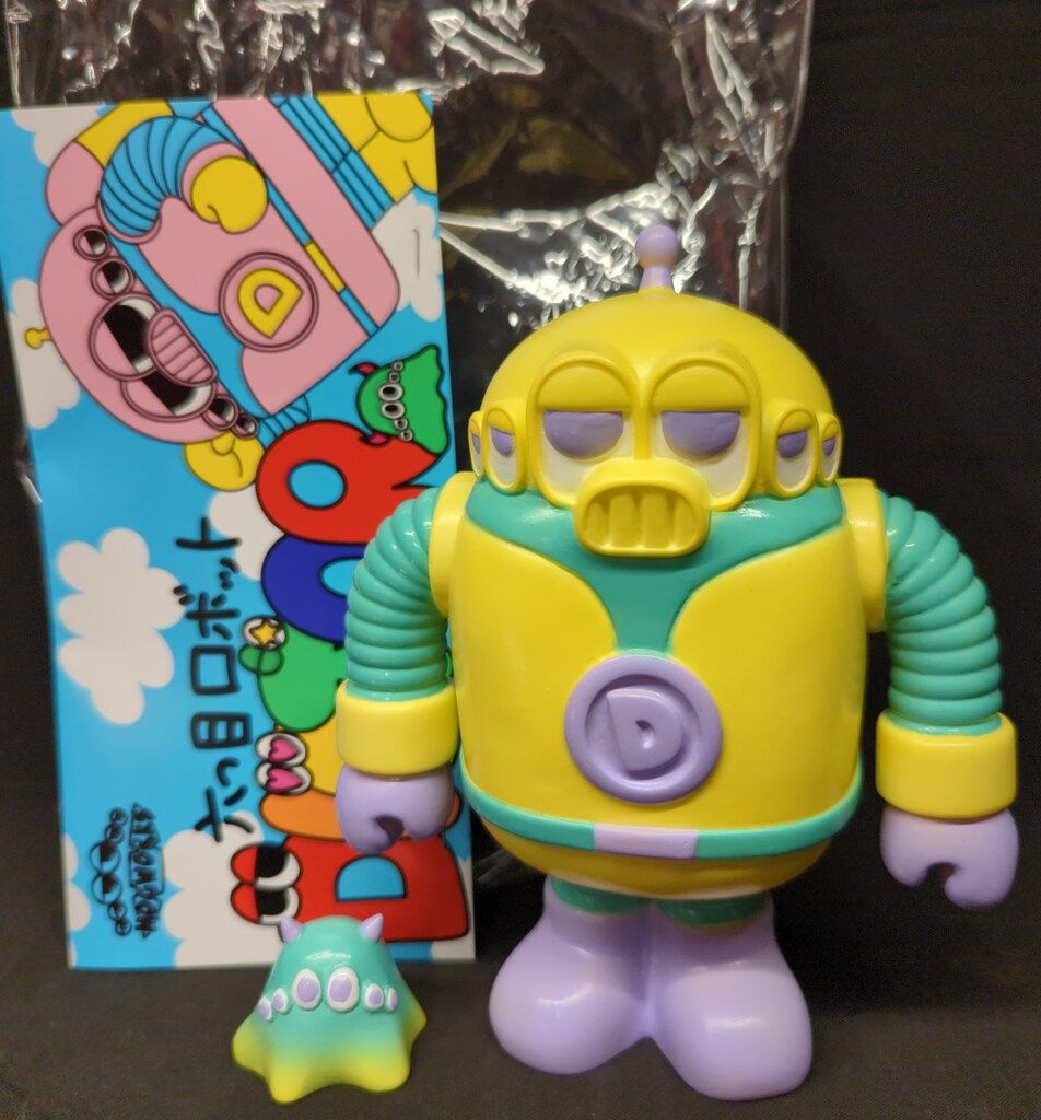 MOG Works JOKER 六つ目ロボットディクター レモンイエロー/ミントグリーン/薄紫