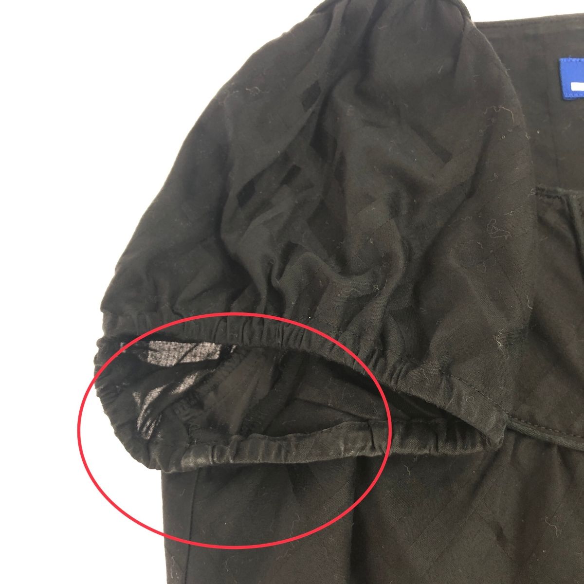 BURBERRY BLUE LABEL バーバリーブルーレーベル パフスリーブ