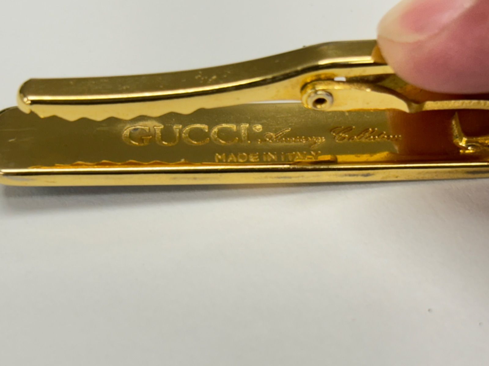 GUCCI グッチ オールドグッチ ネクタイピン カフスボタン ブルー 七宝