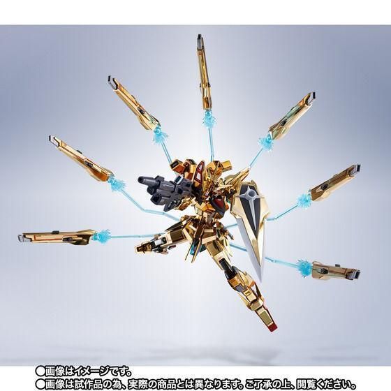 【輸送箱未開封】L ROBOT魂　アカツキ（シラヌイ装備） フィギュア METAL ROBOT魂 ＜SIDE MS＞ アカツキ（シラヌイ装備） SEED