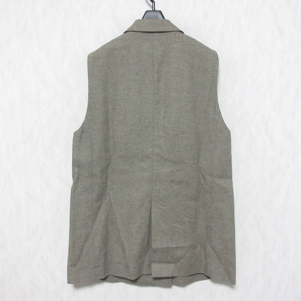 トップス SACRA 23SS LINEN COTTON CHAMBRAY GILET SACRA 23SS LINEN COTTON CHAMBRAY GILET