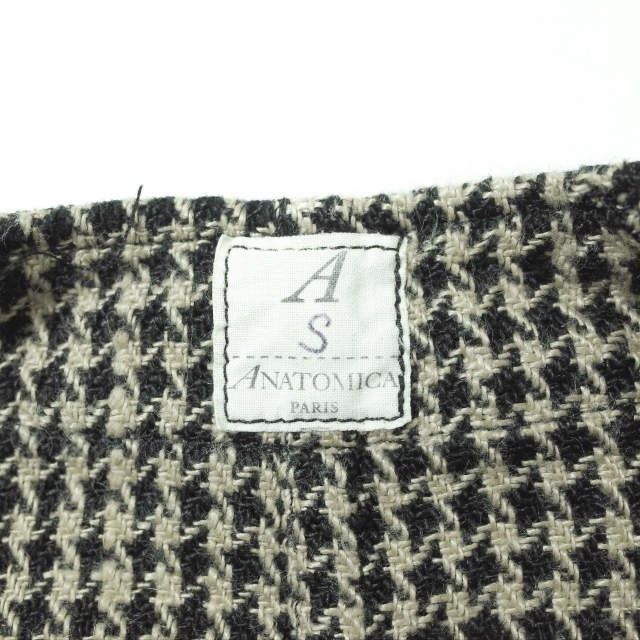 ANATOMICA SAGAN VEST HOUNDSTOOTH フランス製 ANATOMICA SAGAN VEST HOUNDSTOOTH LINEN S - メルカリ
