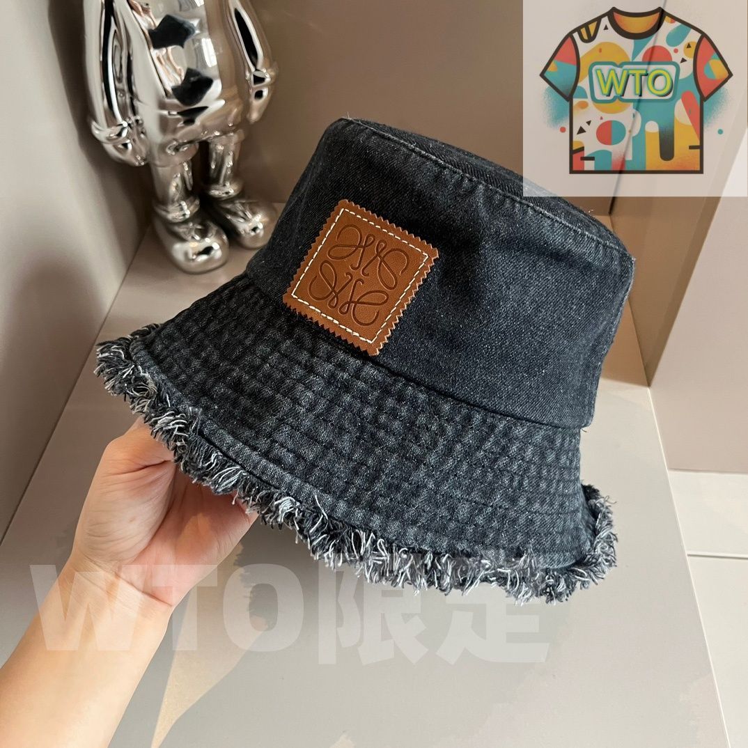 LOEWE（ロエベ）のデニムバケットハット -WTO輸入1-KV31 - メルカリ