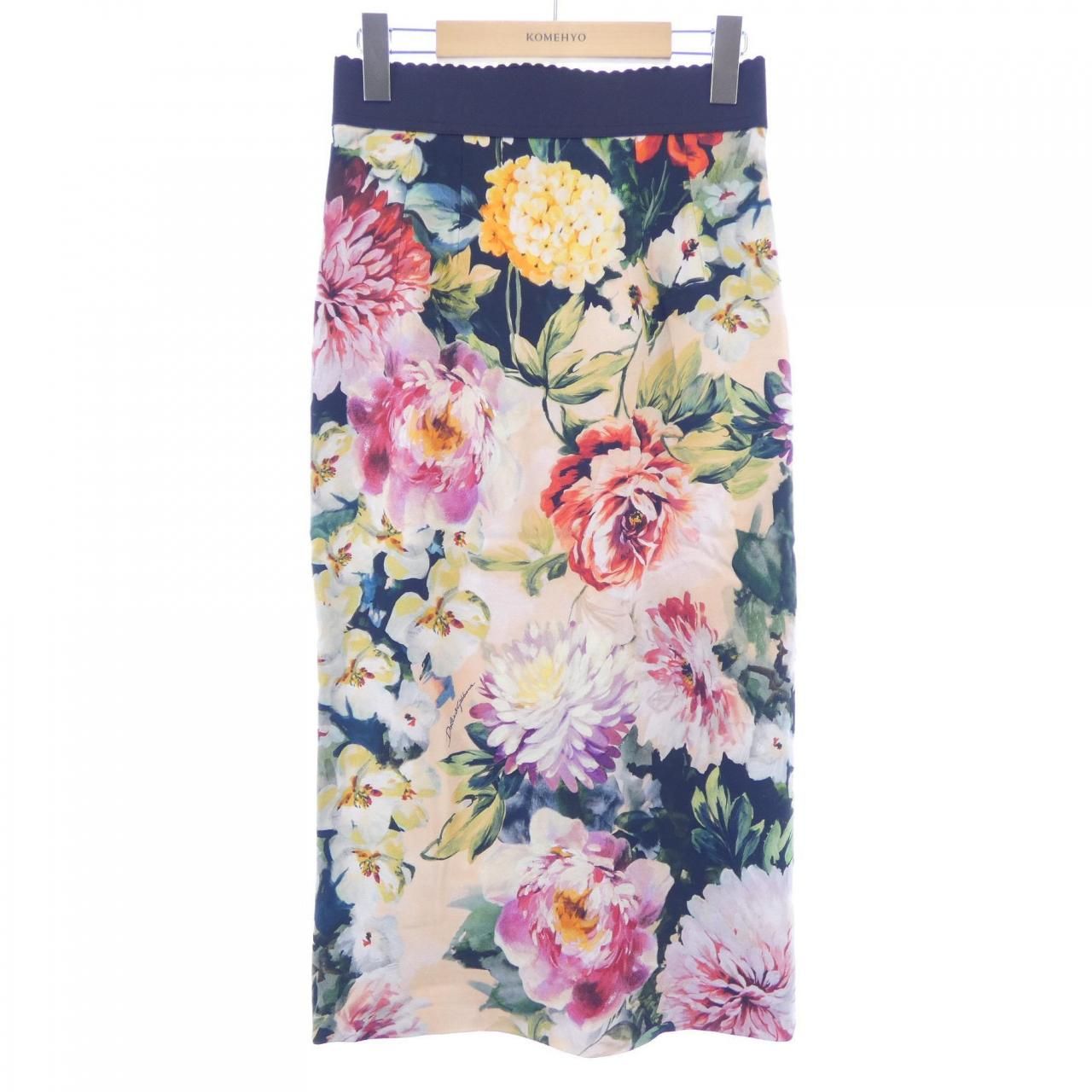 ドルチェガッバーナ スカート 花柄 フラワー 36 未使用級 ドルチェ