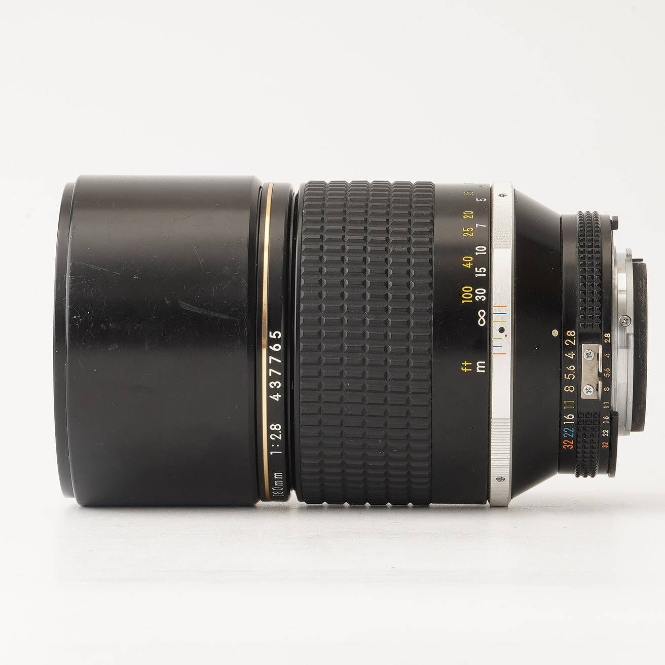 ニコン Nikon Ai-s NIKKOR ED 180mm F2.8 美品】ニコンMFレンズ Ai-S