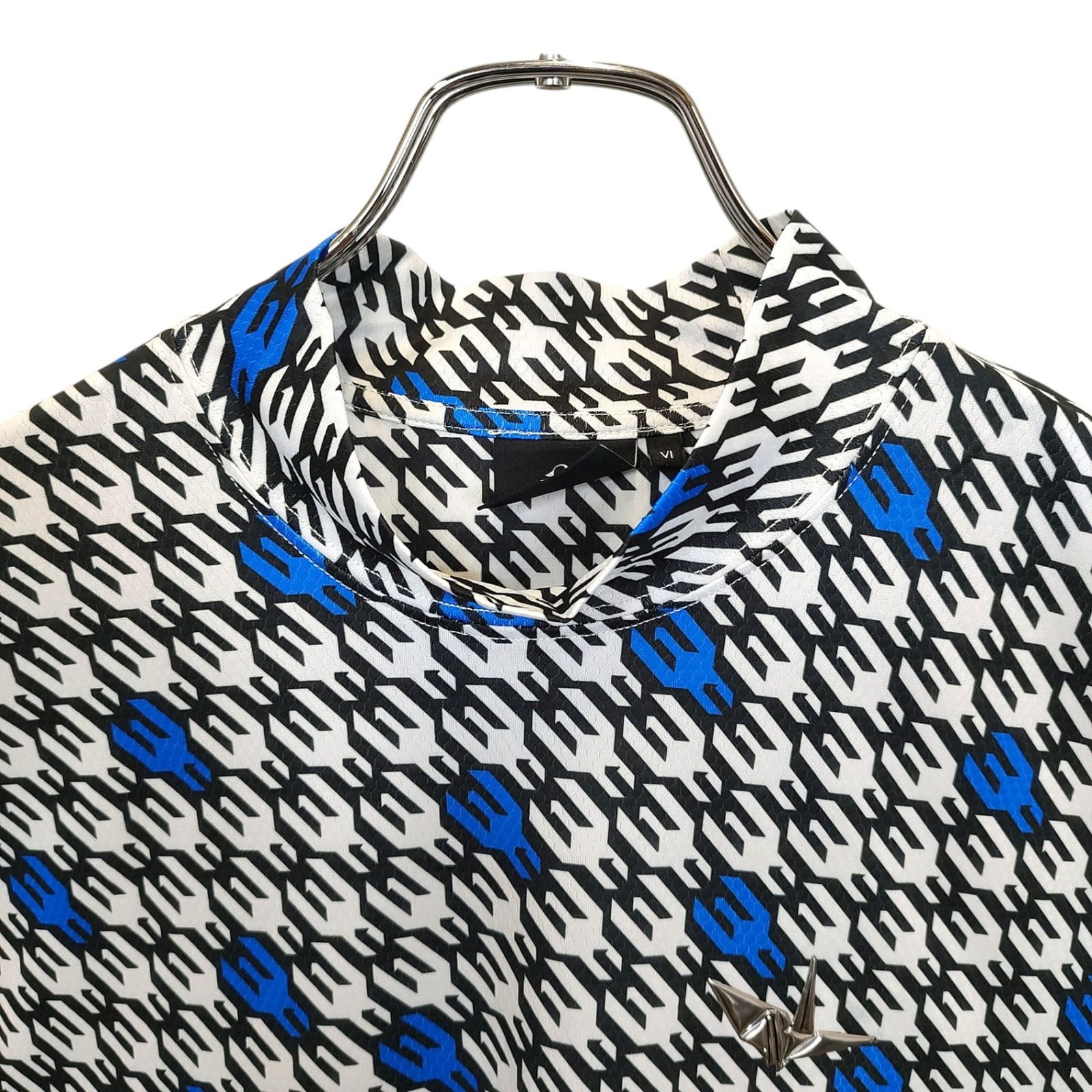 1PIU1UGUALE3 GOLF ウノピュウノ ゴルフ 113 GOLF S/S MOCK NECK