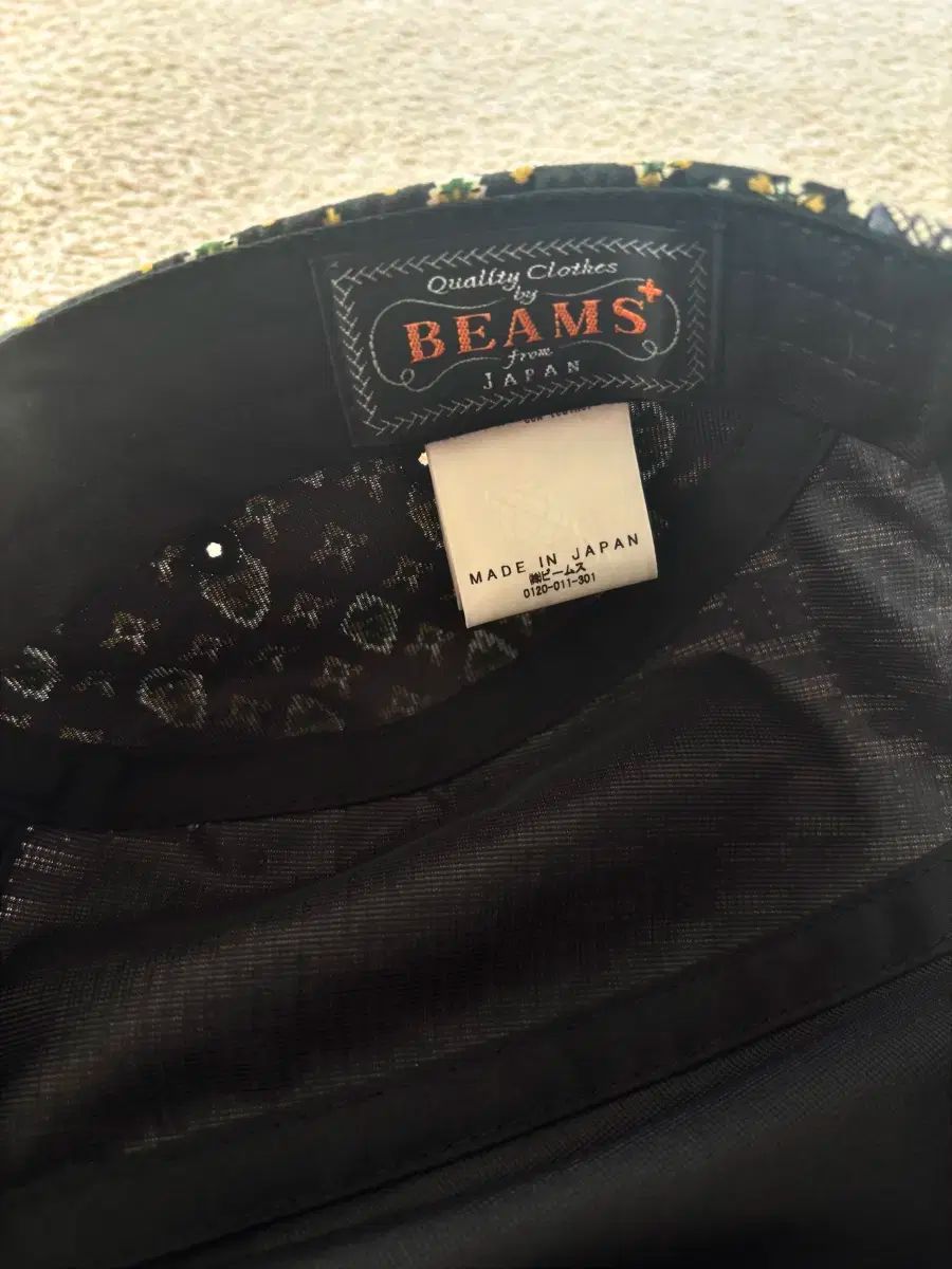 キャンプキャップ ブラック