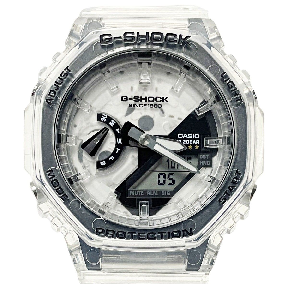 ☆☆CASIO カシオ G-SHOCK Clear Remixシリーズ GA-2140RX-7AJR クリア クォーツ メンズ 腕時計 箱・取説有