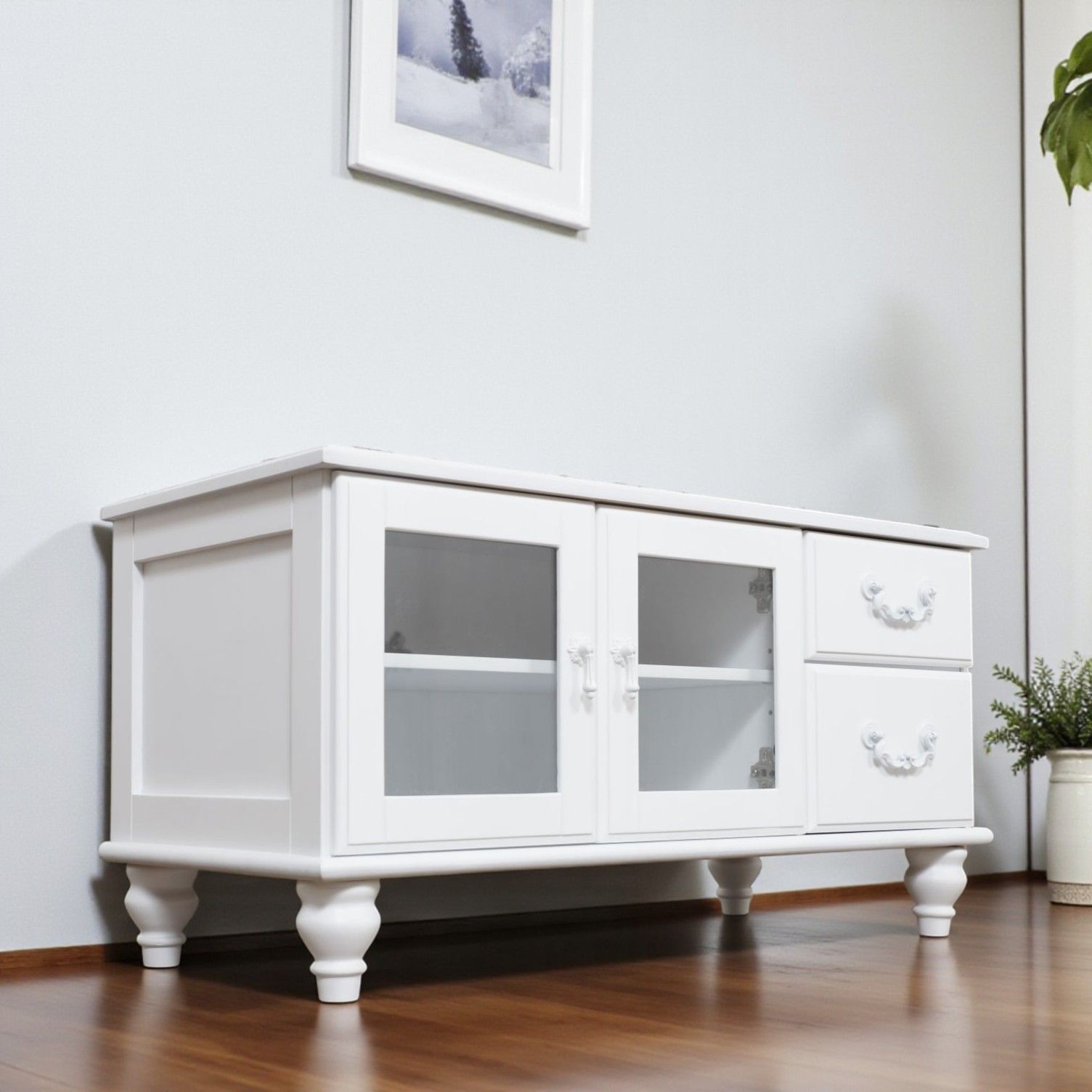 レンチカントリー調 テレビ台