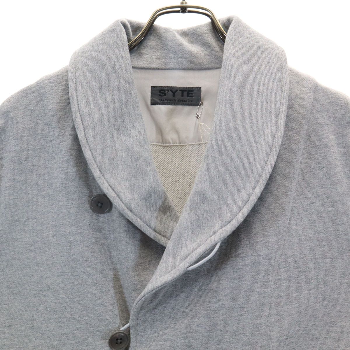 未使用 S'YTE サイト スウェット ジャケット 3 グレー メンズ 古着