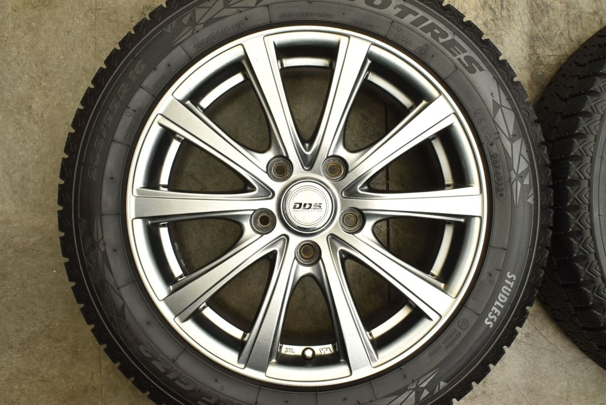 ノア ヴォクシーなどに DOS 16in 6.5J 53 PCD114.3 トーヨー オブザーブ ギズ2 205 55R16 ステップワゴン プレマシー スタッドレス TRITUETUBI_COM