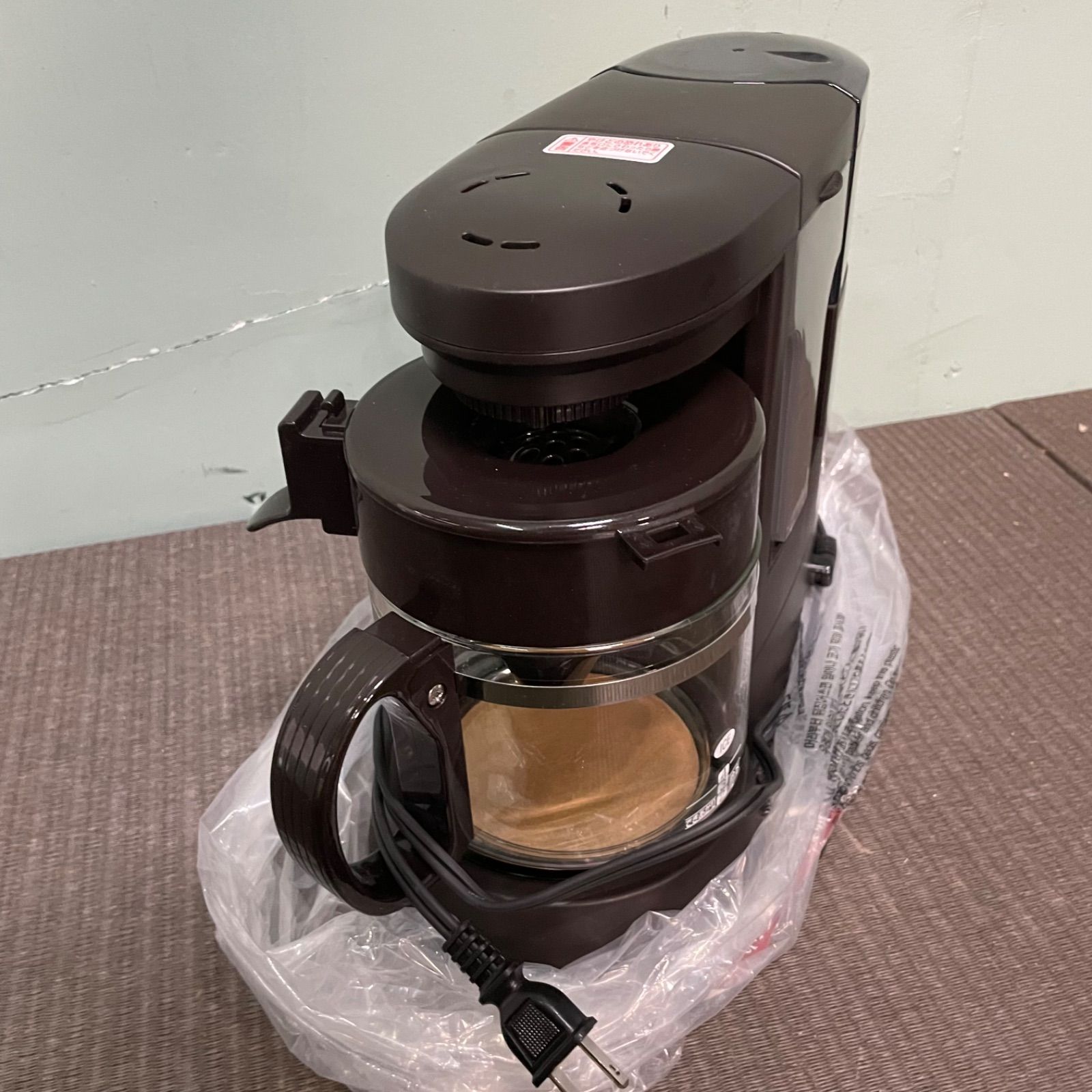 象印 コーヒーメーカー 珈琲通 EC-CD40-TD [ダークブラウン]コーヒー 