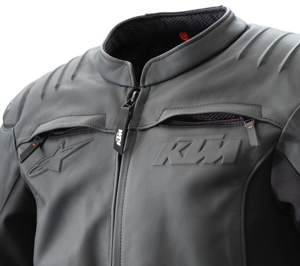 【KTM 正規品】　RESONANCE LEATHER JACKET　ライダースジャケット　レザージャケット　Mサイズ