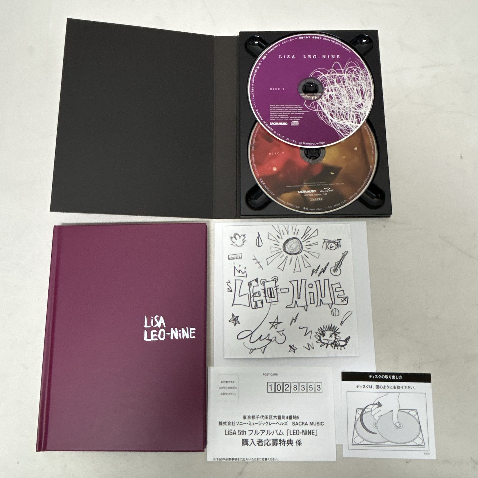 LiSA CD・DVDセット LiSA DVDセット＊