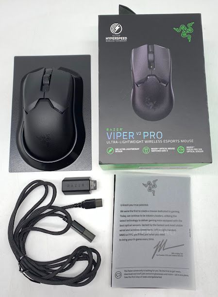 ジャンク品】Razer Viper V2 Pro Black Edition ゲーミングマウス 超 