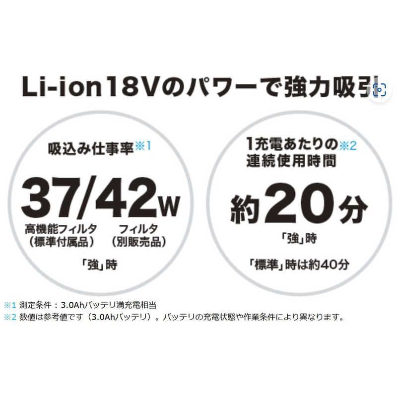 未開梱 マキタ 充電式クリーナー バッテリ 充電器別売 CL181FD-ZW WWW_KANDAIZUMI_COM