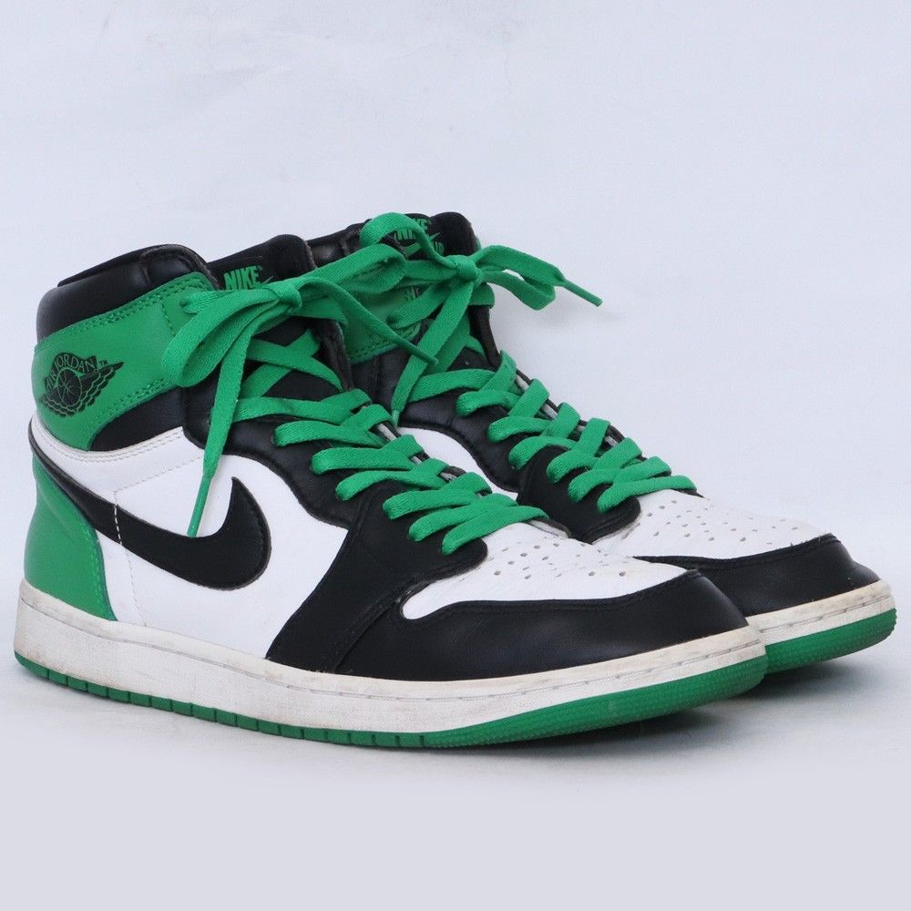 28cm NIKE Air Jordan 1 Retro High OG Celtics/Black and Lucky