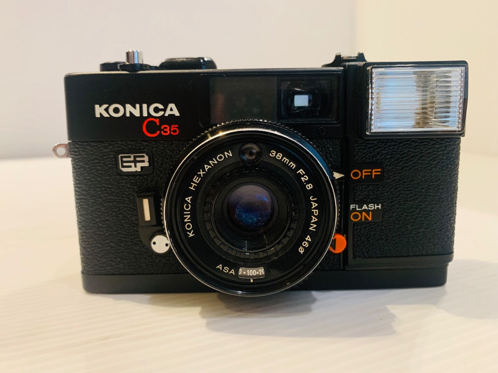 完動品】フィルムカメラ Konica C35 EF ピッカリコニカ - メルカリ