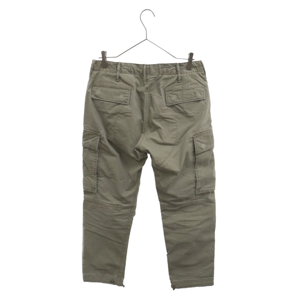 RRL (ダブルアールエル) SURPLUS CARGO PANT コットン サープラス ミリタリー カーゴパンツ カーキ 782657678001  - メルカリ