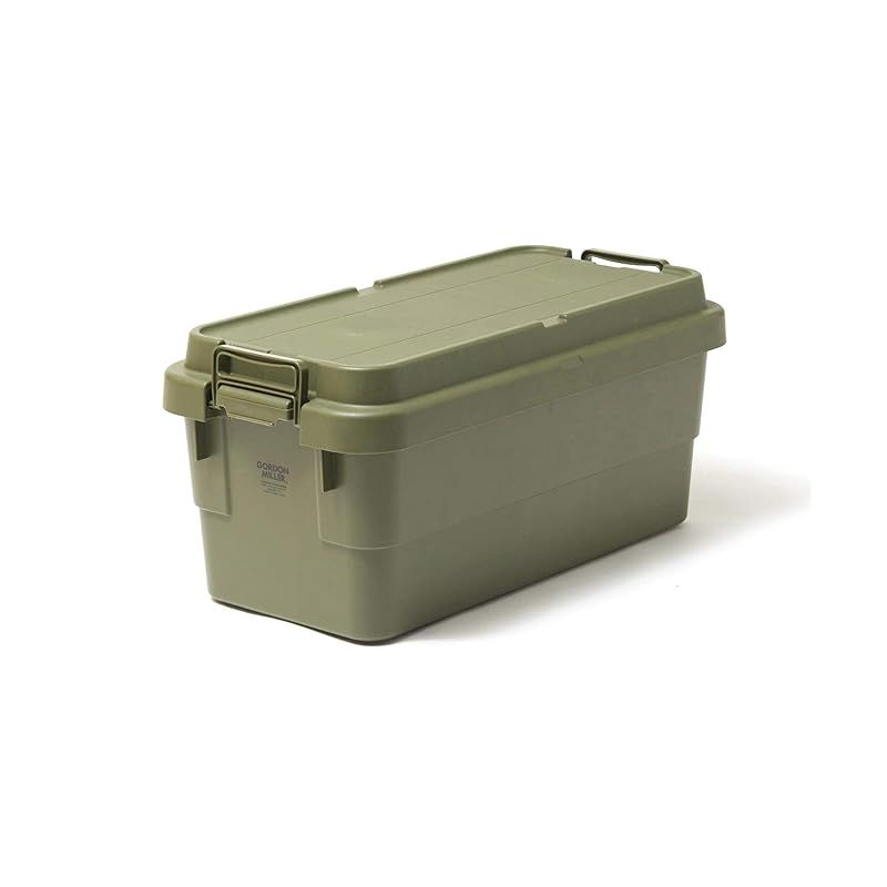 アンティーク ブリキ ツールボックス/トランクケース/55×34×22cm 楽天