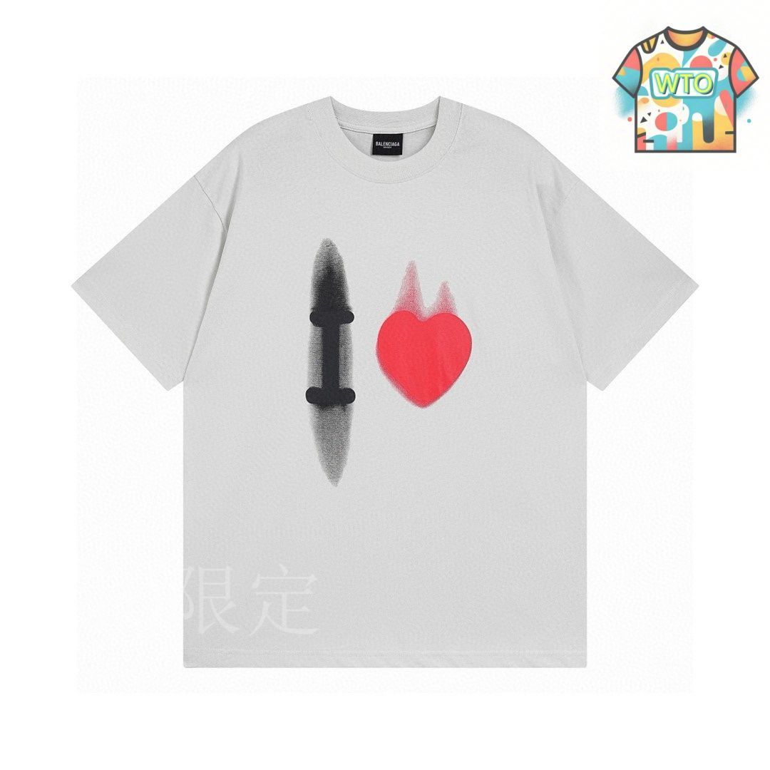 ☆BALENCIAGA☆グラフィックロゴTシャツ 正規品 送料無料】BALENCIAGA〔バレンシアガ〕/ OVERSIZED LOGO GRAPHIC